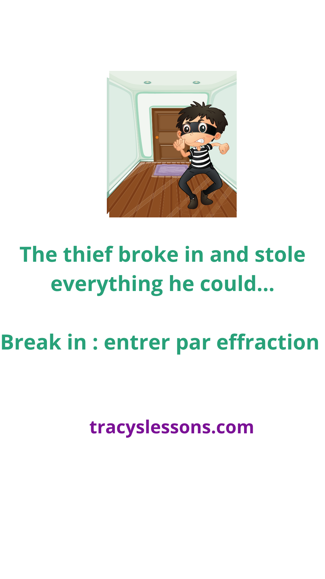 break in