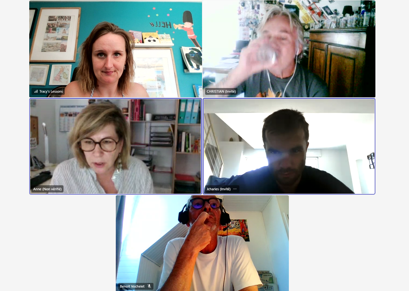 anglais groupe