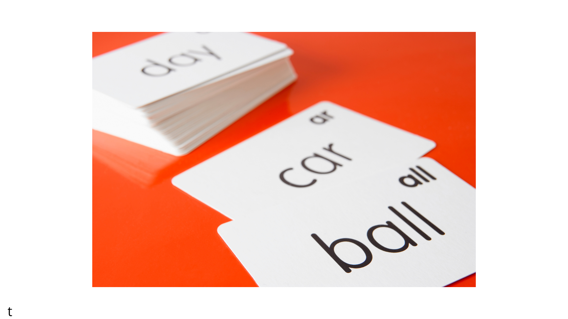 Flashcards ANGLAIS