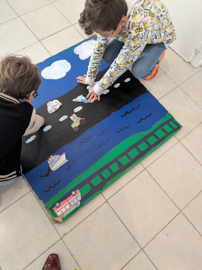 Cours anglais enfants transports